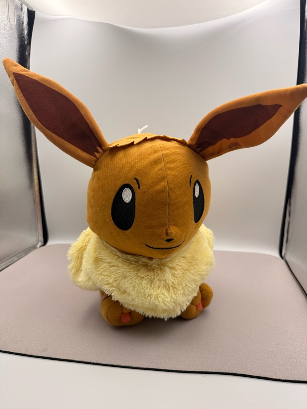 Eevee Plush Figure - Brown and Cream Soft Collectible